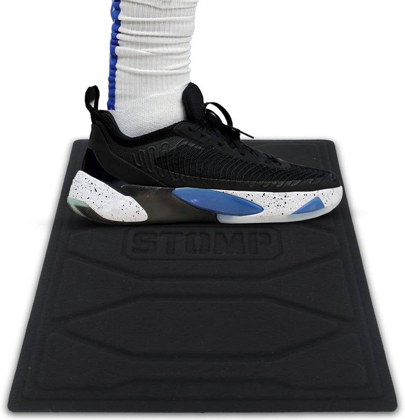 STOMP Store Athletics: Reusable Mini Traction Mat for Volleyball & Basketball Shoes - Alternative for Basketball Sticky Mats for Shoes - Durable & Non-Slip Shoe Cleaning Pad - 11"x15" - Image 1